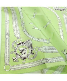 Marca 【Marcaオリジナル】ドッグ 小判 シルクツイル スカーフ