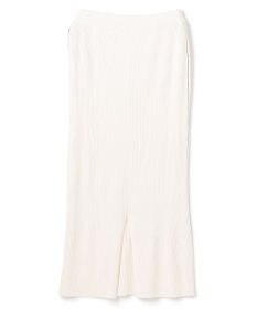 BEIGE， 【洗える】LAURA / Iラインリブスカート