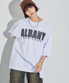 WEGO 【ユニセックス着用ITEM/ネックレス付き】アクセ付きグラフィックT（S）