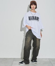 WEGO 【ユニセックス着用ITEM/ネックレス付き】アクセ付きグラフィックT（S）