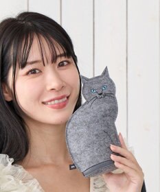 ROOTOTE 3622【ネコポーチ】EU.ウイズルー.オスワリネコ-B