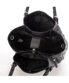 Y'SACCS ポーチ付きドットジャカードトート