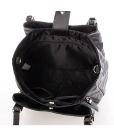 Y'SACCS ポーチ付きドットジャカードトート