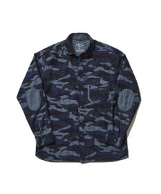 JOSEPH ABBOUD MOUNTAIN 【UNISEX】JOEコットンカモフラージュ シャツ