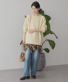 AMERICAN HOLIC ラグランラメニットプルオーバー