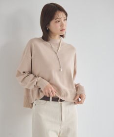 earth music&ecology 【毛玉防止 / 洗濯機洗い可】選べる丈ハイネックニット