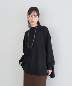 earth music&ecology 【毛玉防止 / 洗濯機洗い可】選べる丈ハイネックニット