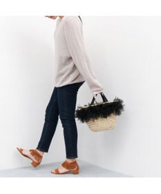 UNBILLION カカトゥ kakatoo / チュールフリンジカゴバッグ