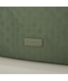 Y'SACCS ポーチ付きドットジャカードトート