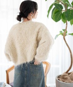 WEGO ブラッシュニットショートプルオーバー