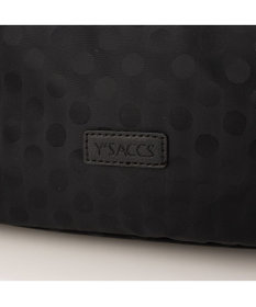 Y'SACCS ポーチ付きドットジャカードトート