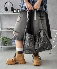 WEGO ベルトデザインBIGショルダー