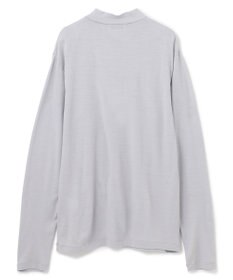 JOSEPH HOMME クリアウールジャージー　モックネック