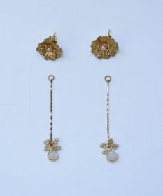 monshiro 【2WAY】アネモネ ピアス