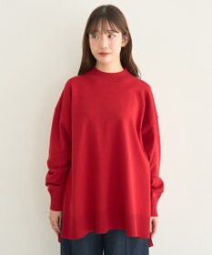 earth music&ecology 【毛玉防止 / 洗濯機洗い可】選べる丈ハイネックニット