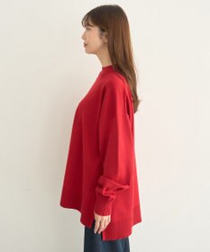 earth music&ecology 【毛玉防止 / 洗濯機洗い可】選べる丈ハイネックニット