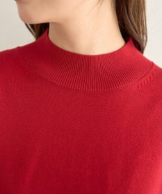 earth music&ecology 【毛玉防止 / 洗濯機洗い可】選べる丈ハイネックニット