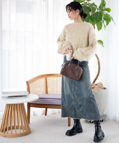 WEGO ブラッシュニットショートプルオーバー