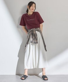 ANY L オーガビッツロゴテールＴシャツ