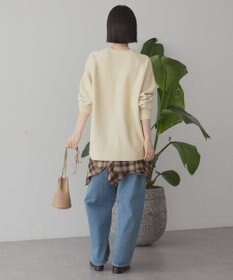 AMERICAN HOLIC ラグランラメニットプルオーバー