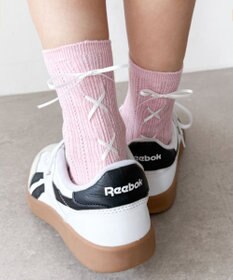 WEGO レースアップバックリボンソックス