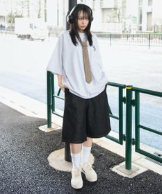 WEGO 【ユニセックス着用ITEM/SMLサイズ展開】別注BENDAVISワンポイントT（SS）