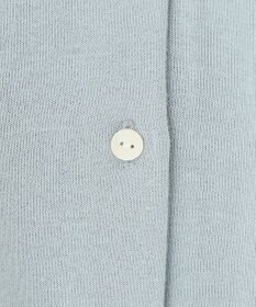 J.PRESS LADIES 【洗える・抗菌防臭】コットンアセテート クルーネック カーディガン