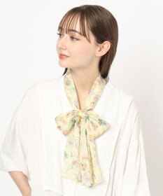 MOONBAT FURLA(フルラ) シルクシフォンロングスカーフ／35×150cm