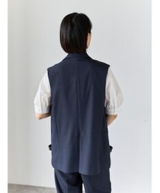 Te chichi リネンライクダブルブレストジレ(セットアップ可)