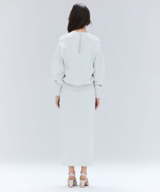 BEIGE， 【洗える】LAURA / ドライタッチIラインニットスカート