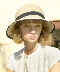 TOCCA 【UV97%以上カット・吸水速乾・抗菌防臭・洗える・サイズ調整可】BACK RIBBON HAT ハット