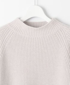 自由区 L 【洗える】ウールカシミヤ ハイネックニット (検索番号:JL27)