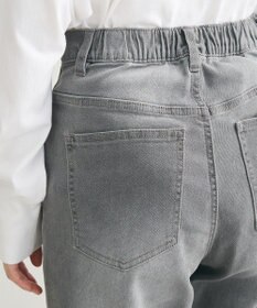 Green Parks ＧＵＭストレッチデニムセンター切替ストレートフレアパ