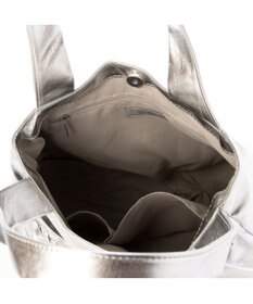 UNBILLION カシュカシュ cachecache / 合皮フリルトートバッグ