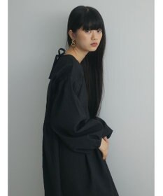 Green Parks armonia. エンボスタックコクーンワンピース