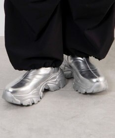 WEGO 厚底スニーカーソールショートブーツ