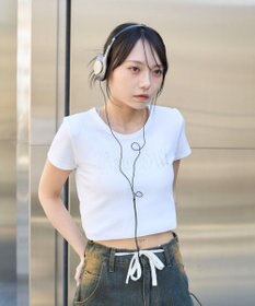 WEGO ラインストーンチビリブT