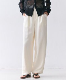 BEIGE， BERNARD / リネン混 ヘムタグ 2WAYパンツ