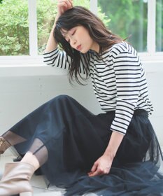 ANY L 【接触冷感/UVケア】バックパール Tシャツ