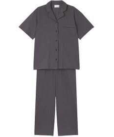 une nana cool 綿混コットンリネン天竺 半袖パジャマ