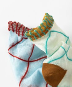 TRICOTE クロスチェックソックス