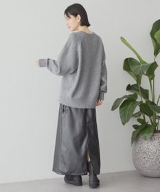 AMERICAN HOLIC ラグランラメニットプルオーバー