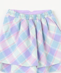 ANY KIDS シャギーチェックスカート