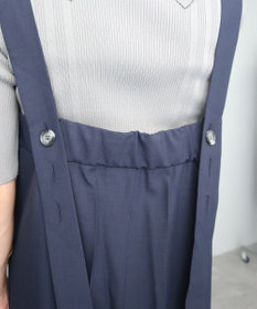 CRAFT STANDARD BOUTIQUE ワイドサロペットパンツ