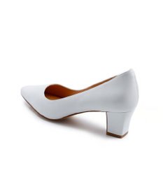 APOM スクエアトゥプレーンパンプス50