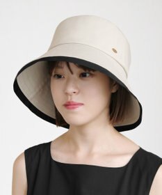 TOCCA 【サイズ調整可】TRIM RIBBON BUCKET HAT コットン バケットハット