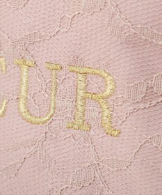 Maison de FLEUR イースターラビットフリルハンドルトートバッグ