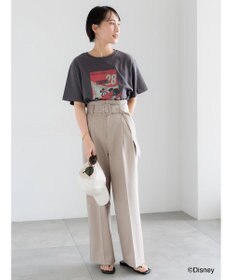 Te chichi 【Disney】MICKEY/フロントプリントTシャツ