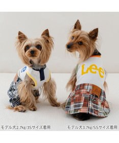 PET PARADISE Lee スカートつなぎ パッチワーク 小型犬