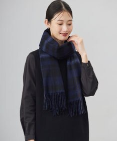 J.PRESS LADIES 【洗える】カシミヤチェック ストール